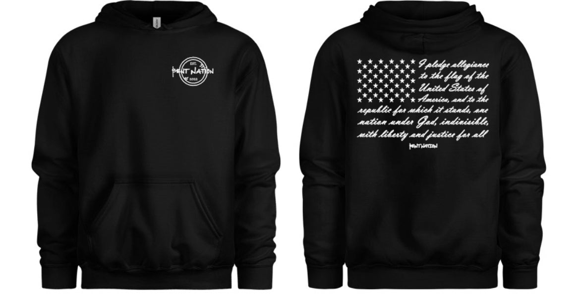 Pledge Of Allegiance Men's Hoodie