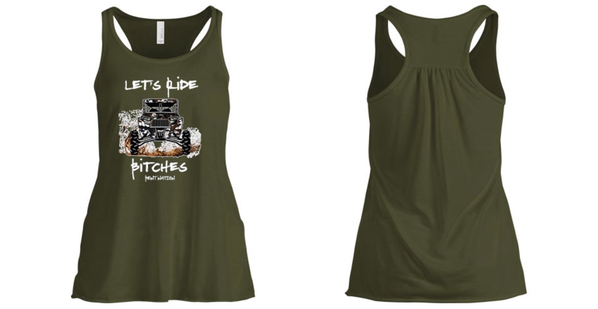 Let's Ride B*tches Women's Tank Top