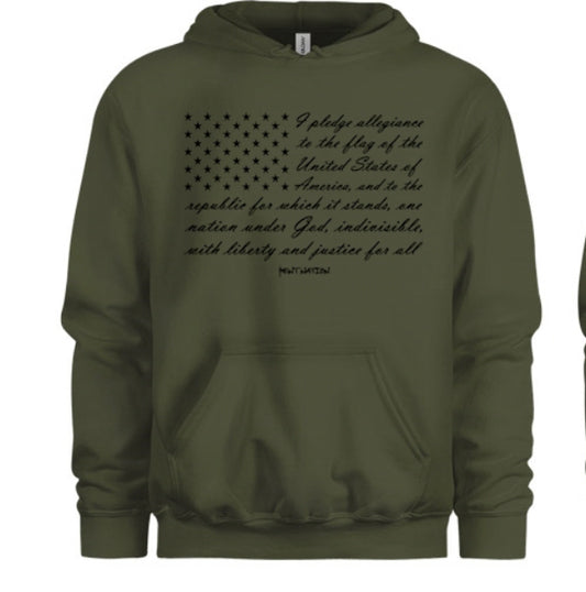 Pledge Of Allegiance Women's Hoodie