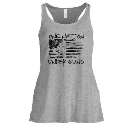 One Nation Under Guns Women's Tank Top