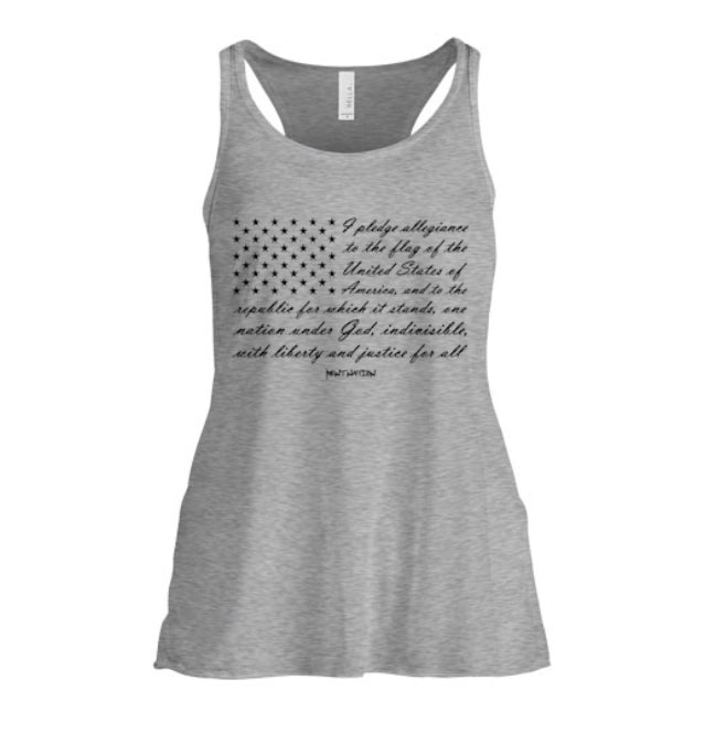 Pledge Of Allegiance Women's Tank