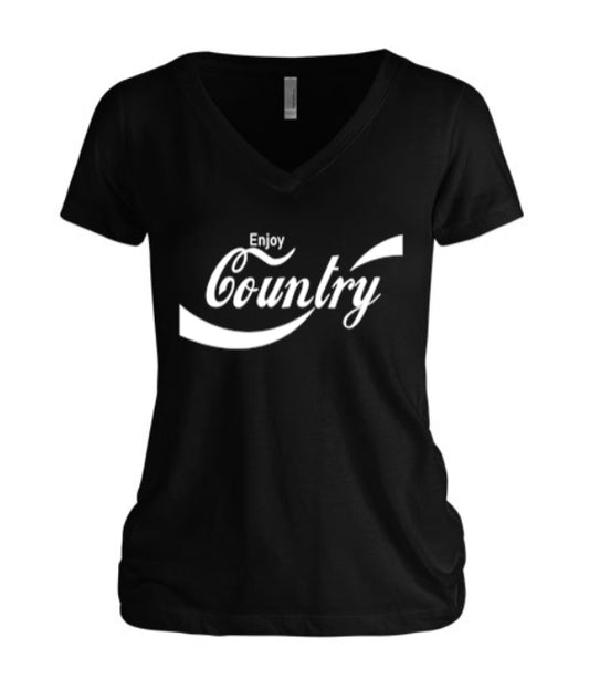 Enjoy Country Women's V-Neck