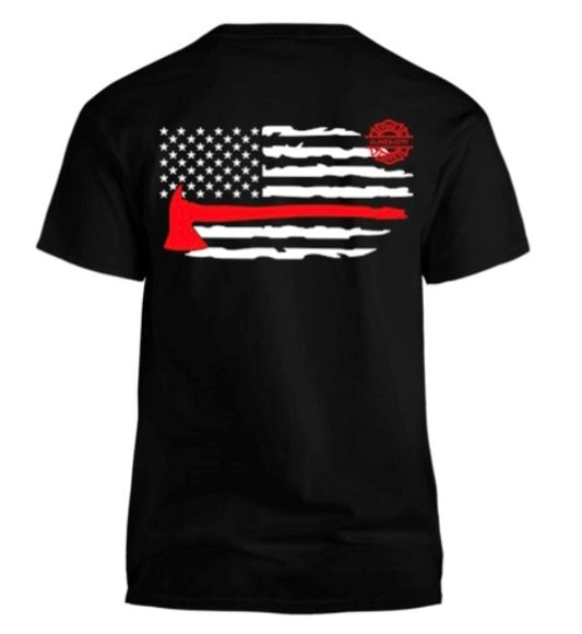 Firefighter Flag Men's T-Shirt