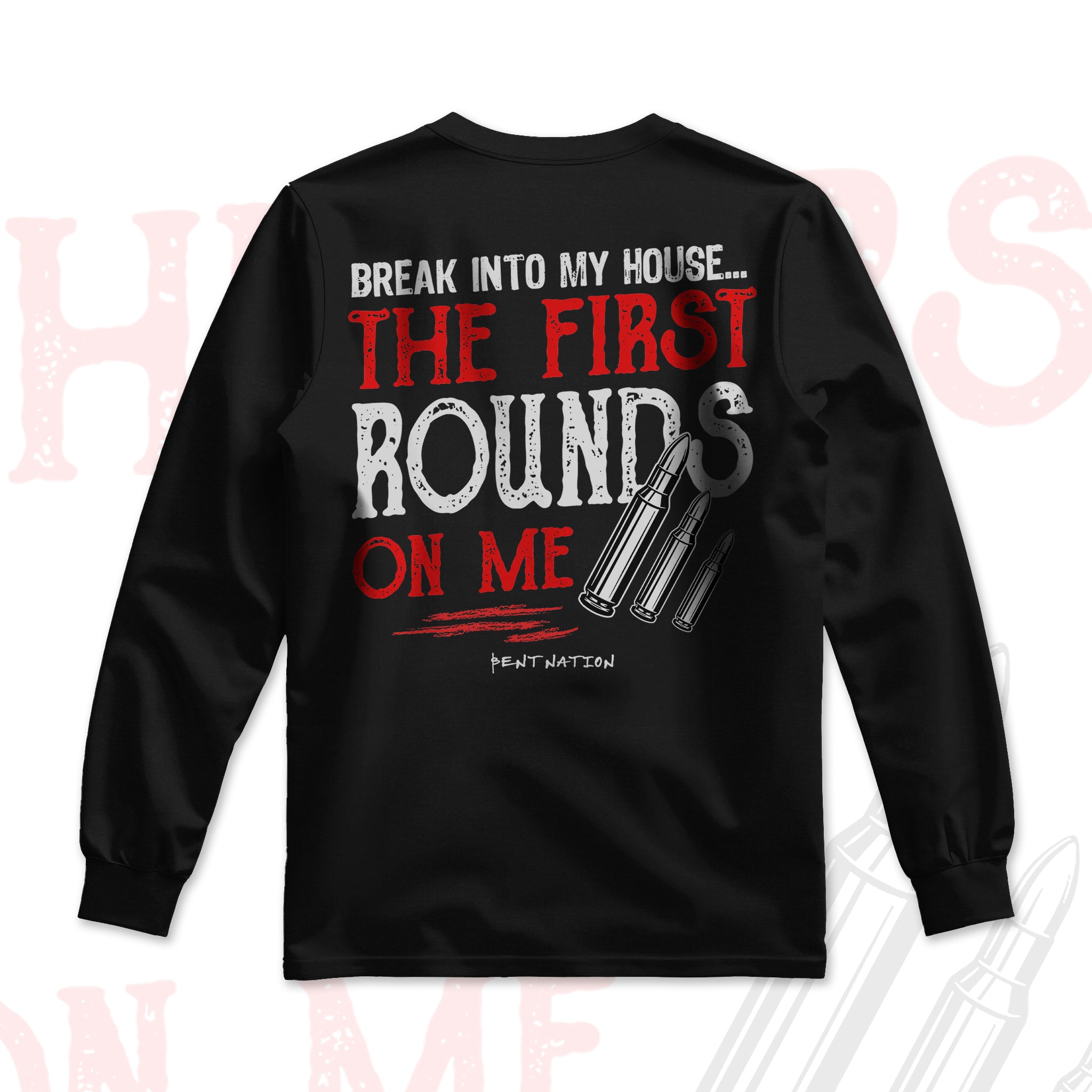 First Rounds On Me Men's Premium Long Sleeve – Bent Nation