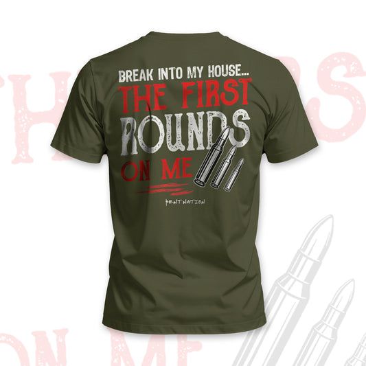 First Rounds On Me Men's T-Shirt
