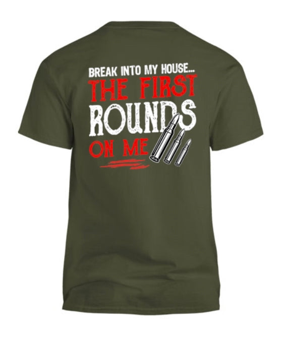 First Rounds On Me Men's T-Shirt