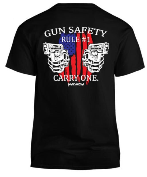 Gun Safety Rule #1 Men's T-Shirt