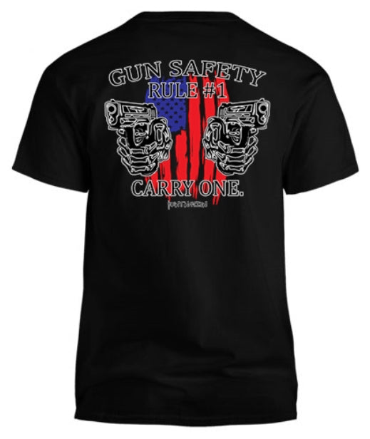 Gun Safety Rule #1 Men's T-Shirt