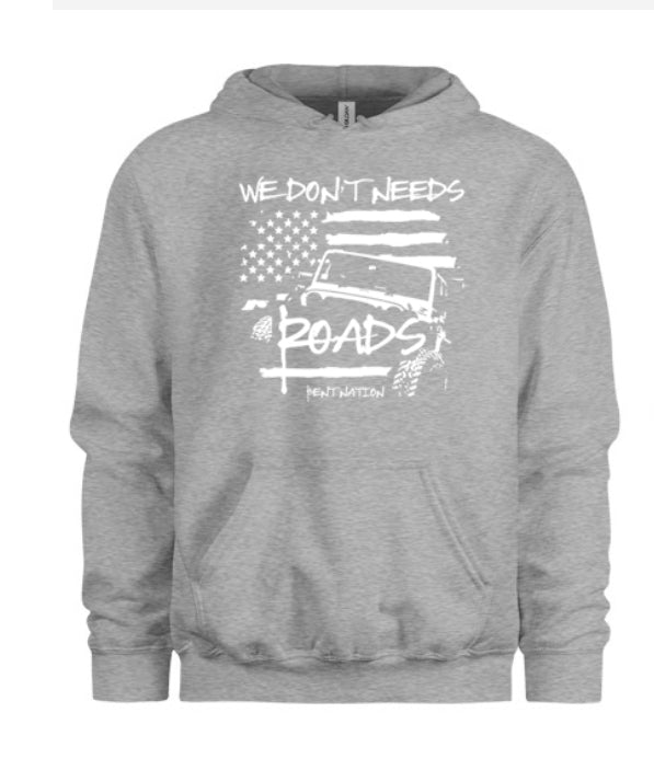 We Don't Need Roads Women's Hoodie