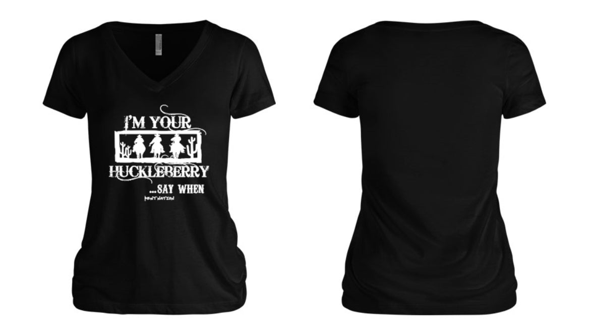 I'm Your Huckleberry Women's V-Neck