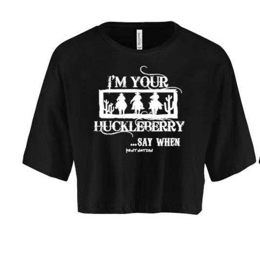 I'm Your Huckleberry Women's Crop Top