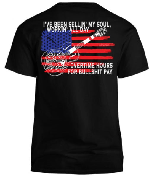 Sellin' My Soul Workin' All Day Men's T-Shirt