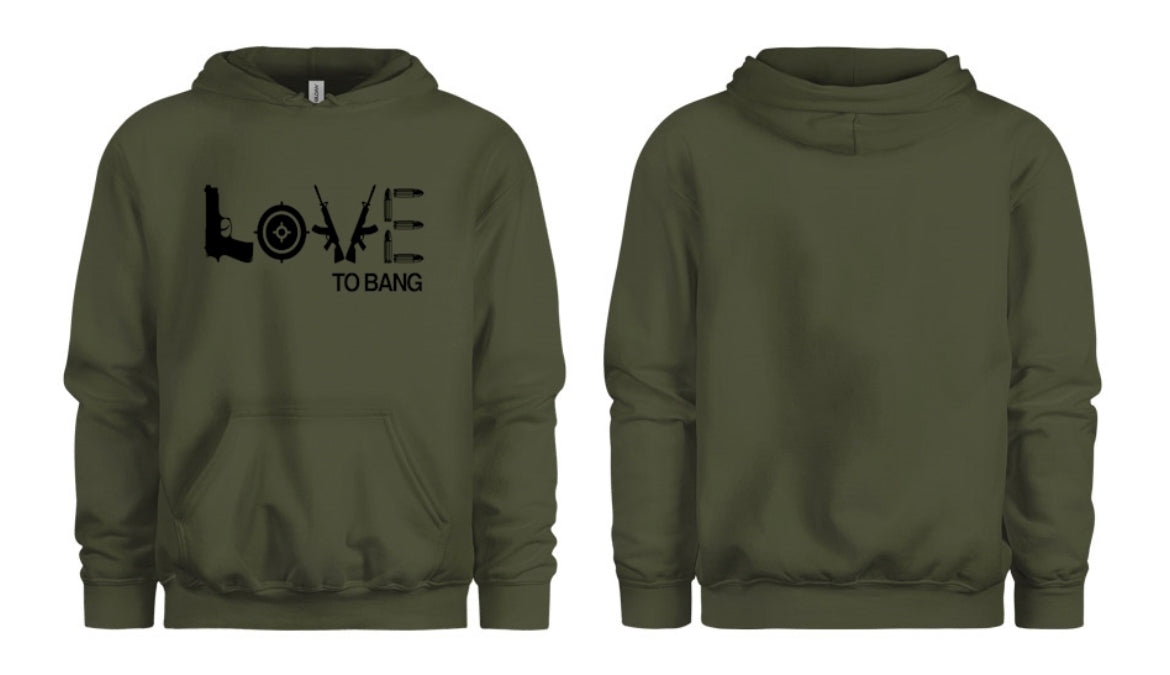 Love To Bang Unisex Hoodie