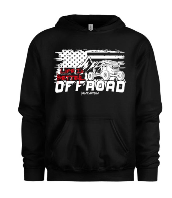 Life Is Better Off Road Women's Hoodie