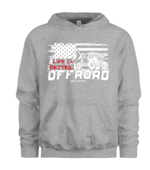 Life Is Better Off Road Women's Hoodie