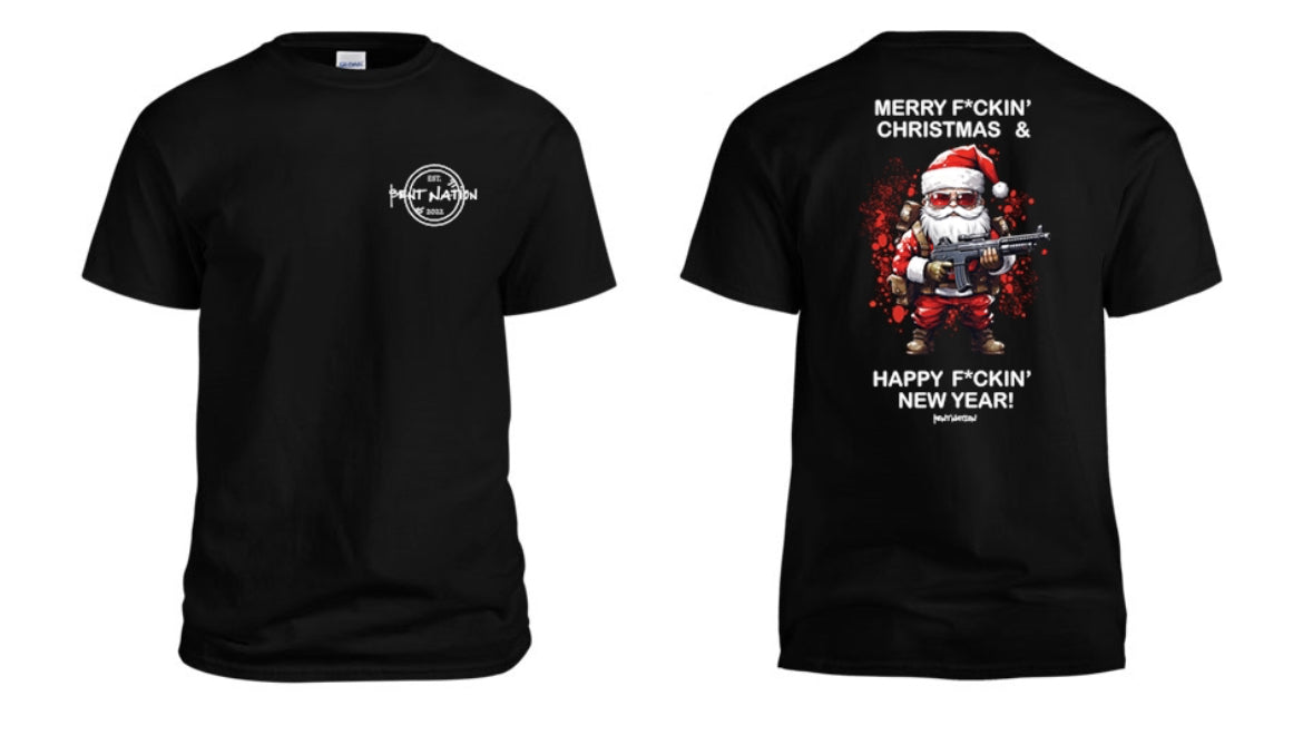 Merry F*ckin' Christmas Men's T-Shirt