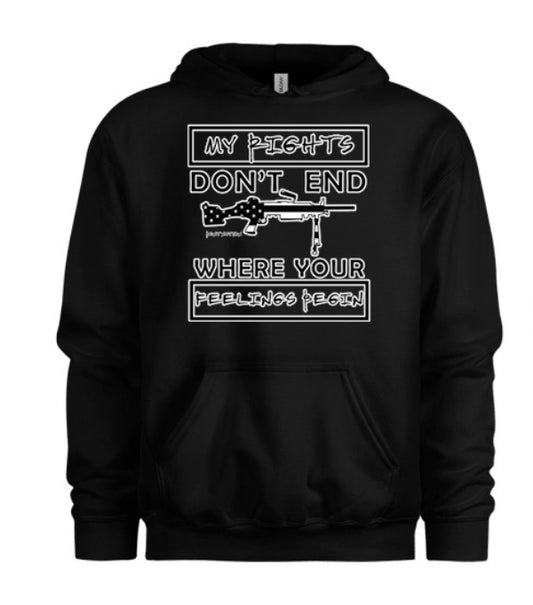 My Rights Don't End Women's Hoodie
