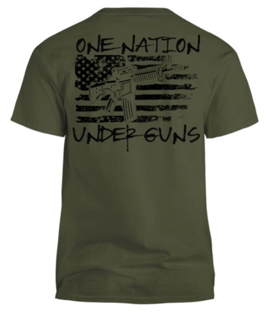 One Nation Under Guns Men's T-Shirt
