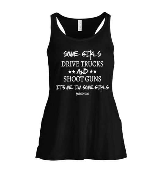 Some Girls Drive Trucks Women's Tank Top