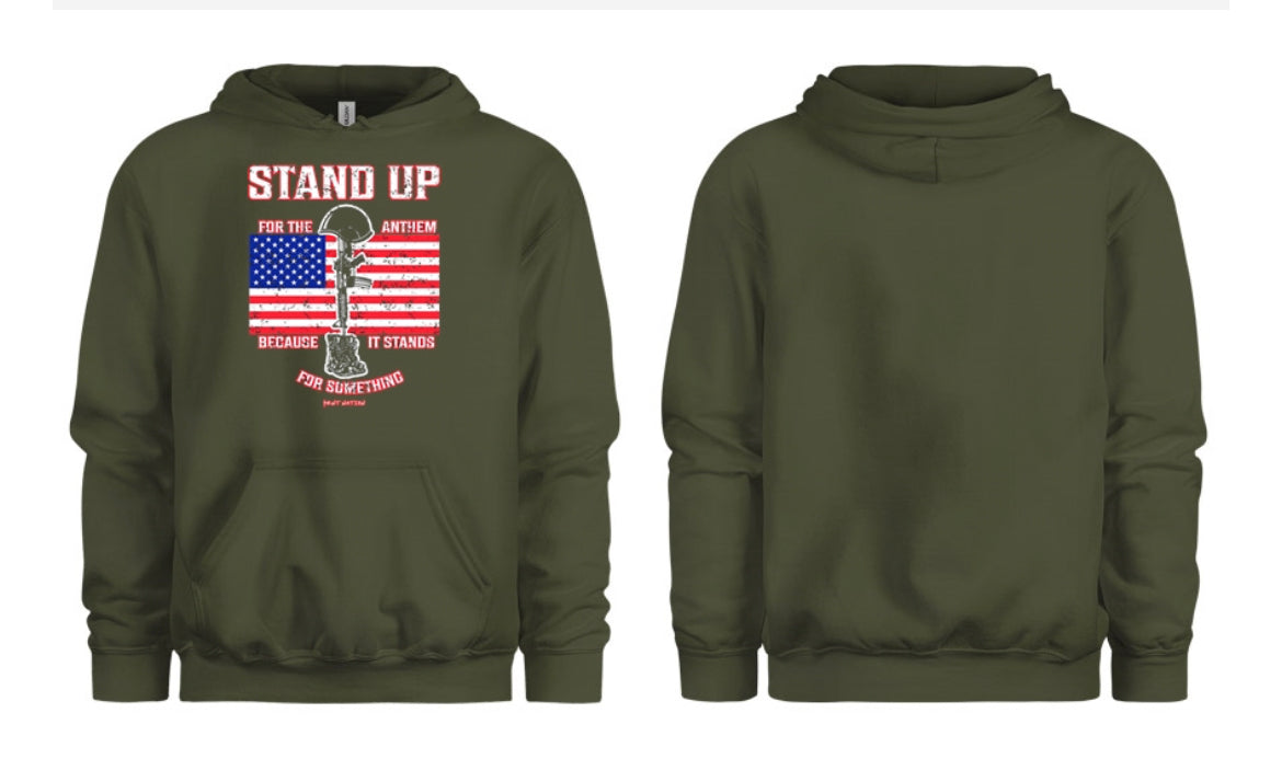 Stand Up For The Anthem Women's Hoodie