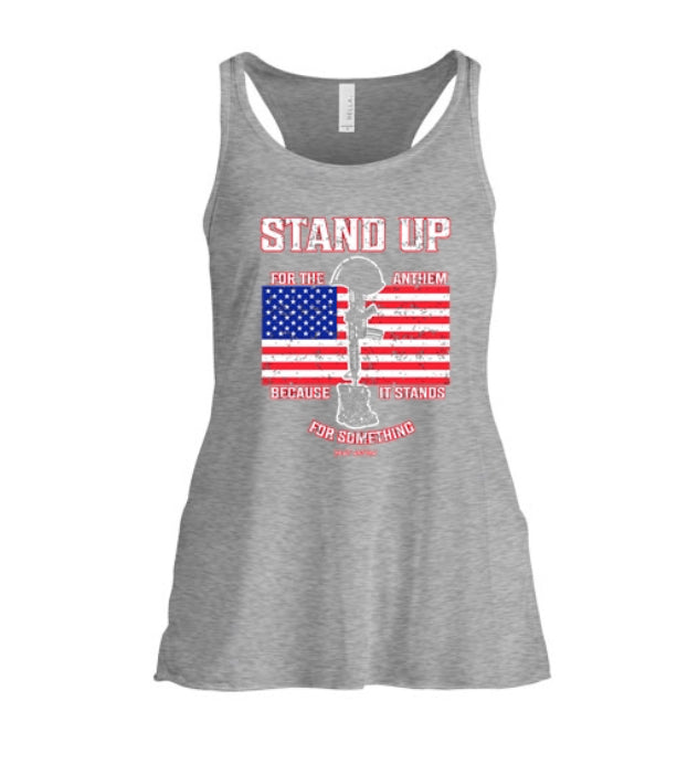 Stand Up For The Anthem Women's Tank Top