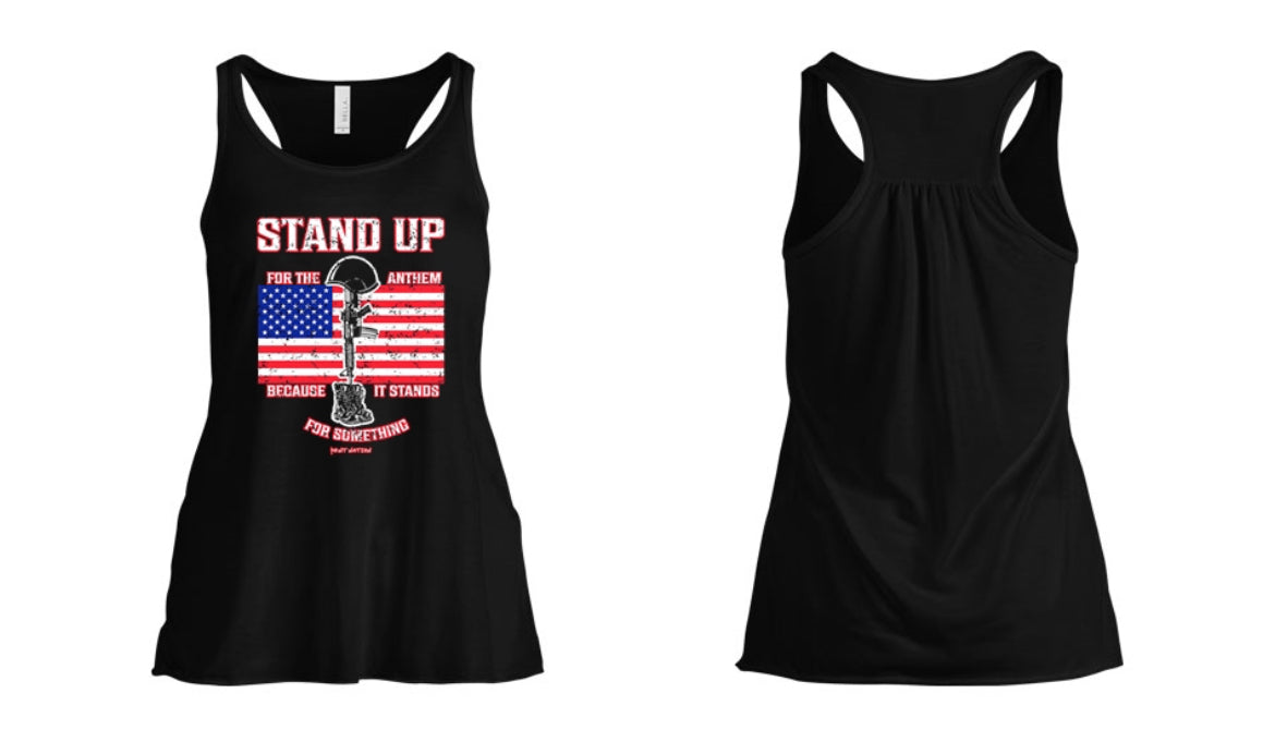 Stand Up For The Anthem Women's Tank Top