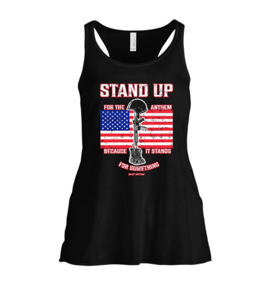 Stand Up For The Anthem Women's Tank Top