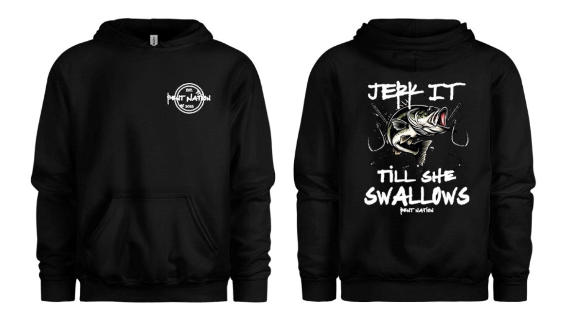 Jerk It Till She Swallows Men's Hoodie