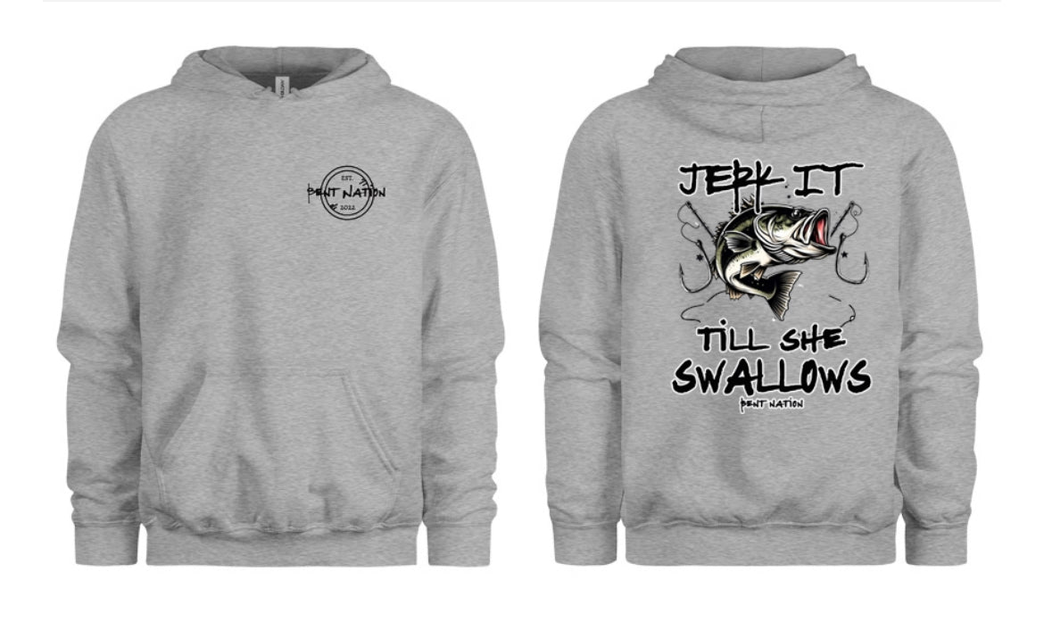 Jerk It Till She Swallows Men's Hoodie