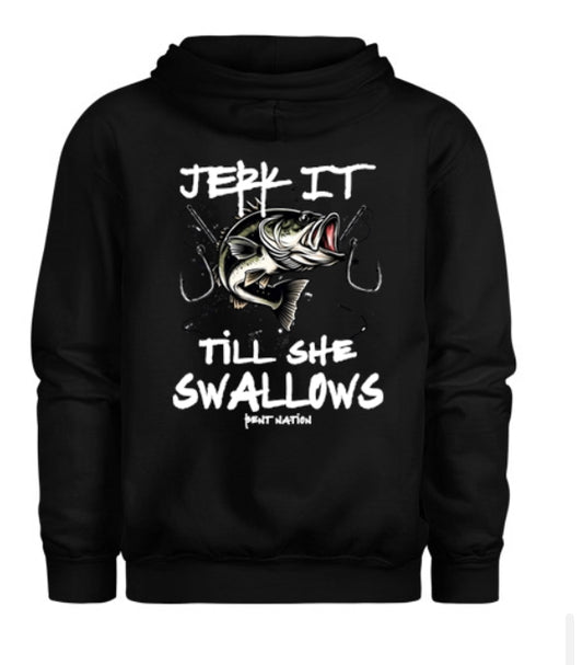 Jerk It Til' She Swallows Men's Hoodie