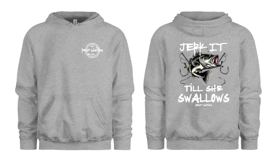 Jerk It Till She Swallows Men's Hoodie