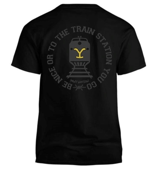 Train Station Men's T-Shirt