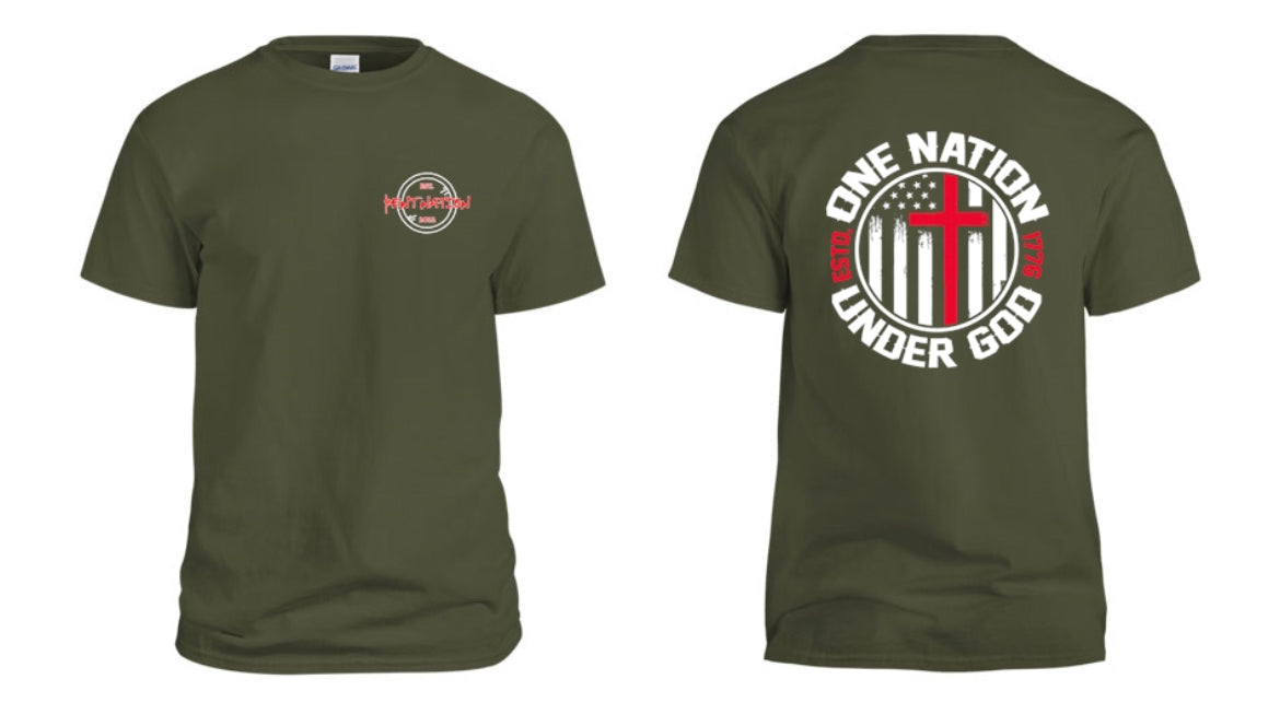 One Nation Under God Men's T-Shirt