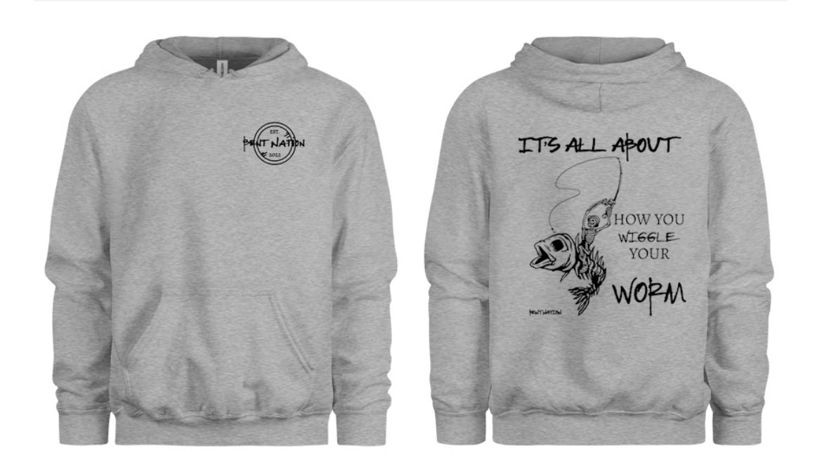 How You Wiggle Your Worm Men's Hoodie