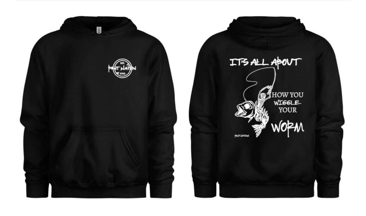 How You Wiggle Your Worm Men's Hoodie