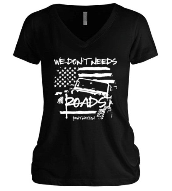 We Don't Need Roads Women's T-Shirt