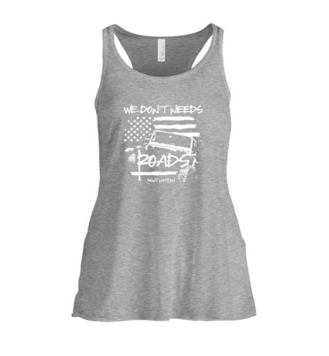 We Don't Need Roads Women's Tank Top