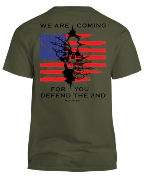 We Are Coming For You- Defend The 2nd Men's T-Shirt