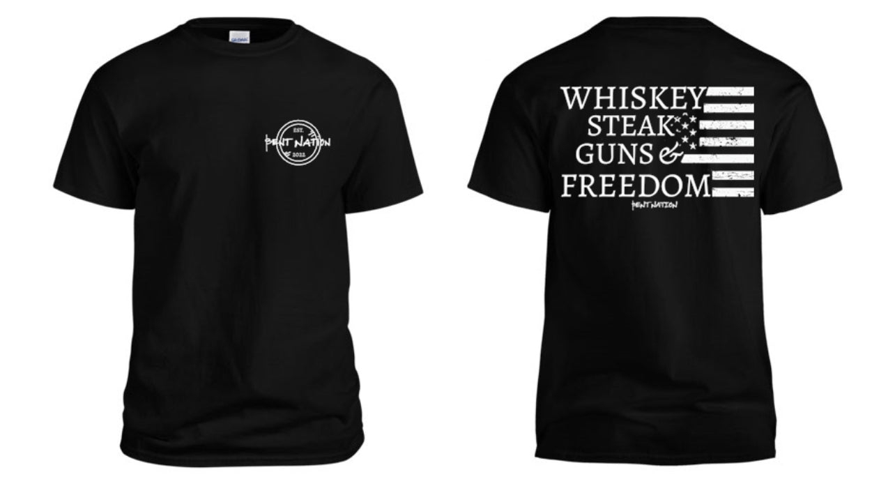 Steak Guns & Freedom Men's T-Shirt