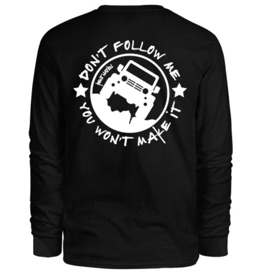 Don't Follow Me Men's Long Sleeve Shirt