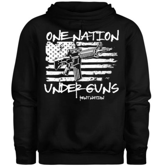 One Nation Under Guns Men's Hoodie