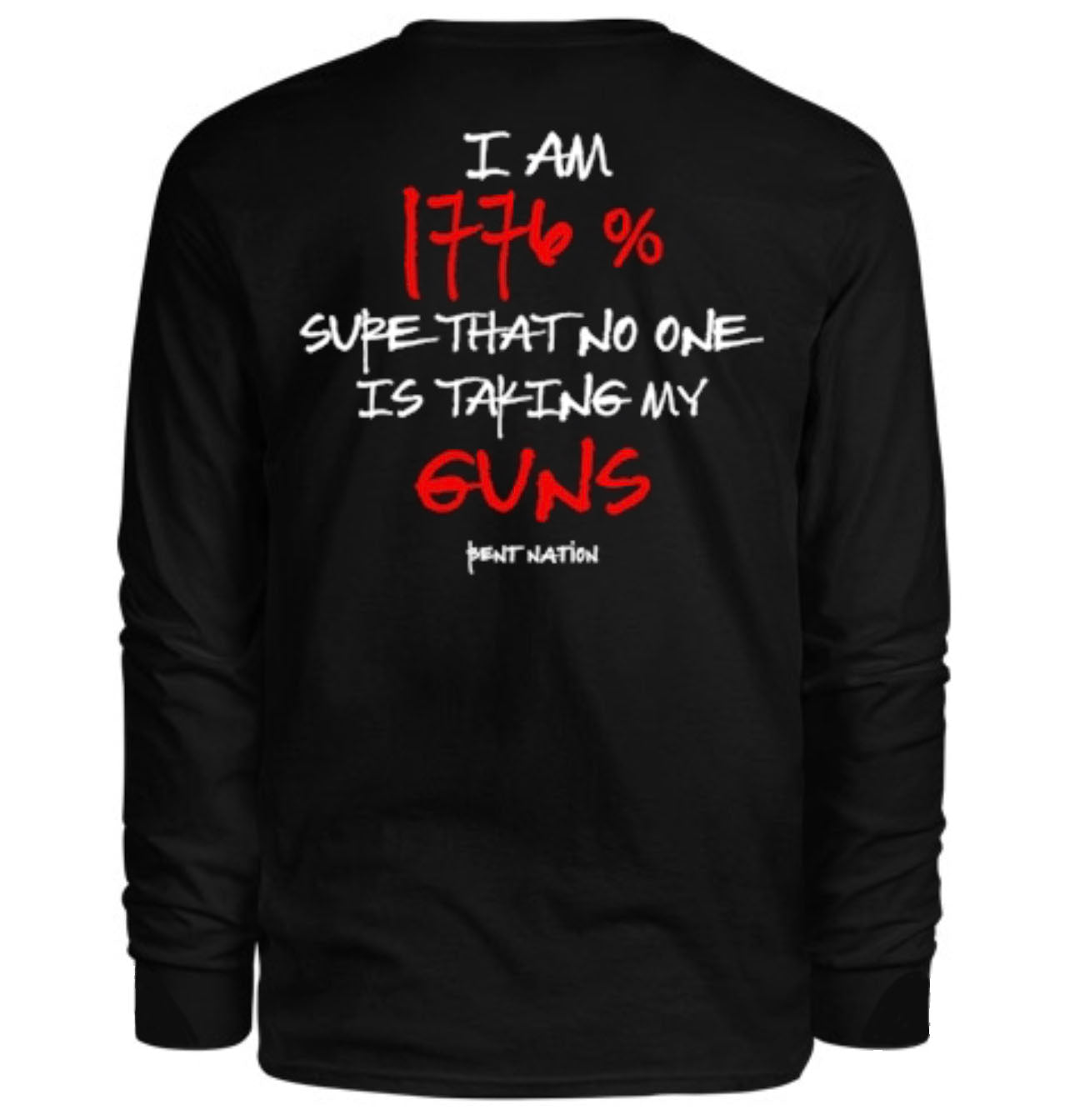 No One Is Taking My Guns Men's Long Sleeve Shirt